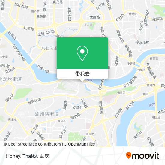 Honey. Thai餐地图