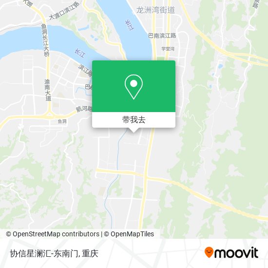 协信星澜汇-东南门地图