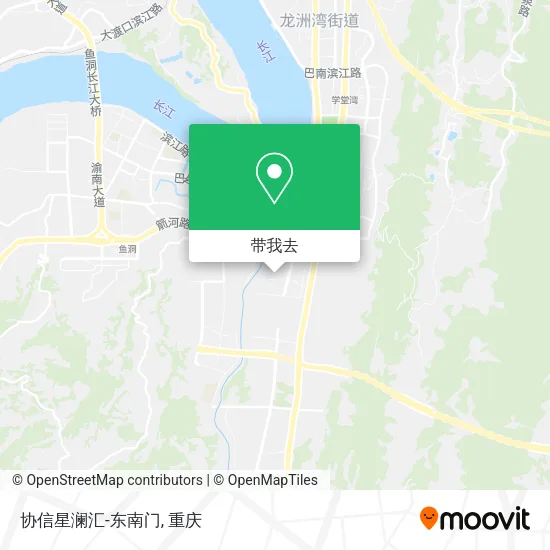 协信星澜汇-东南门地图