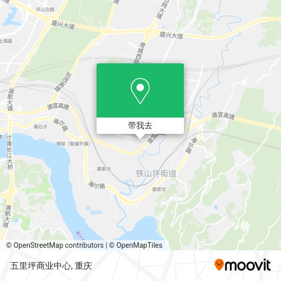 五里坪商业中心地图