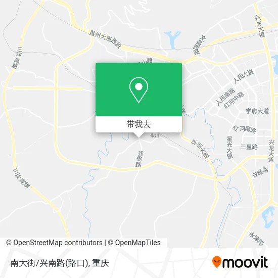 南大街/兴南路(路口)地图