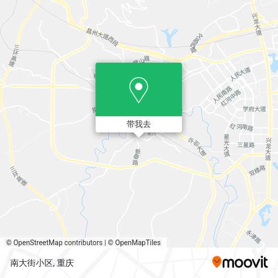 南大街小区地图