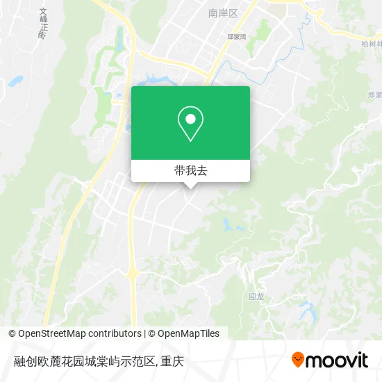融创欧麓花园城棠屿示范区地图