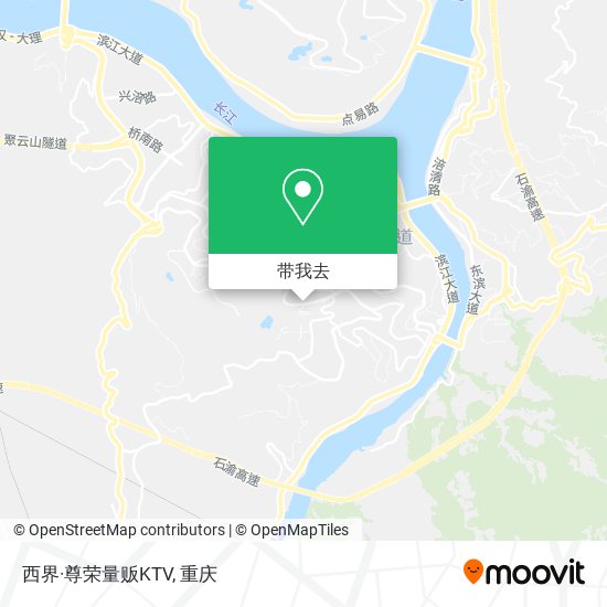 西界·尊荣量贩KTV地图