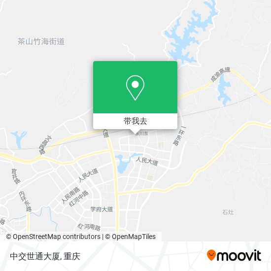 中交世通大厦地图
