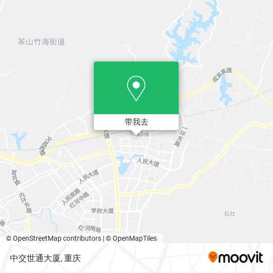 中交世通大厦地图