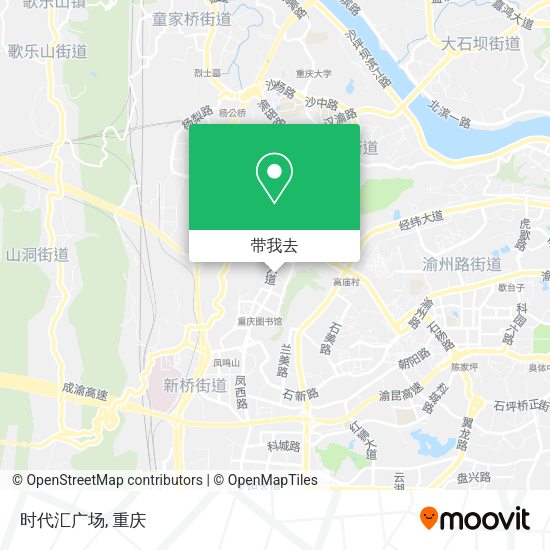 时代汇广场地图