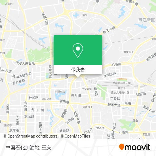 中国石化加油站地图