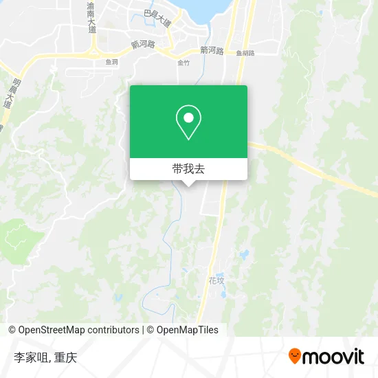 李家咀地图