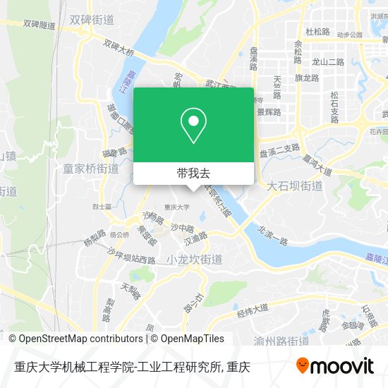 重庆大学机械工程学院-工业工程研究所地图