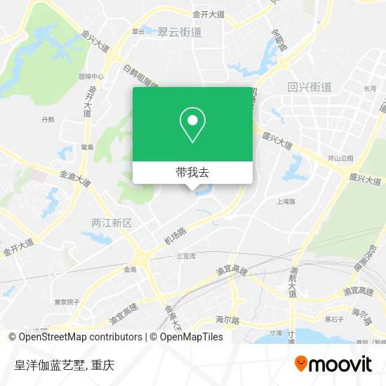 皇洋伽蓝艺墅地图