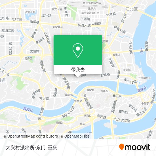 大兴村派出所-东门地图