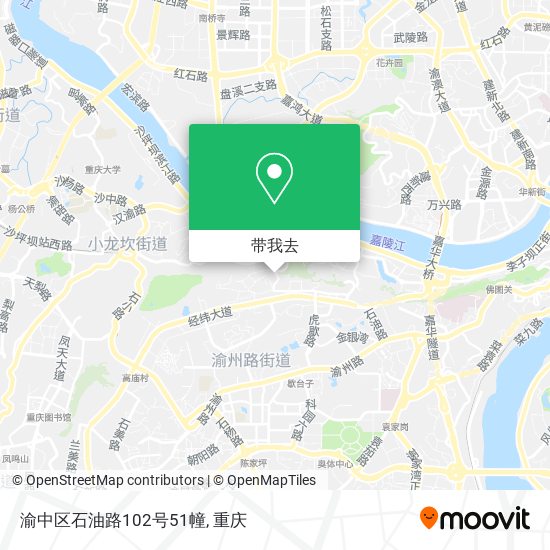 渝中区石油路102号51幢地图