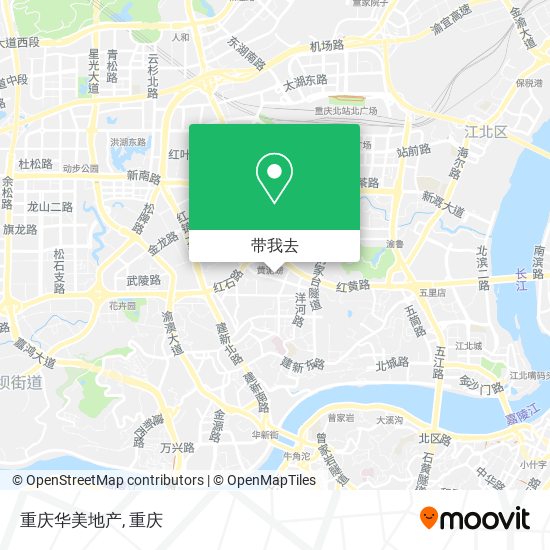 重庆华美地产地图