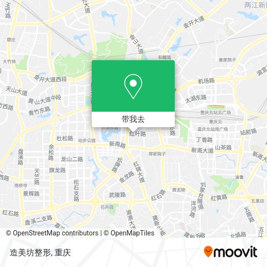 造美坊整形地图