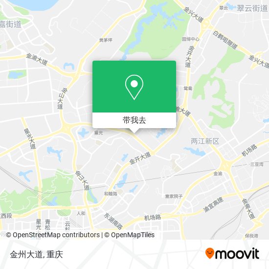 金州大道地图