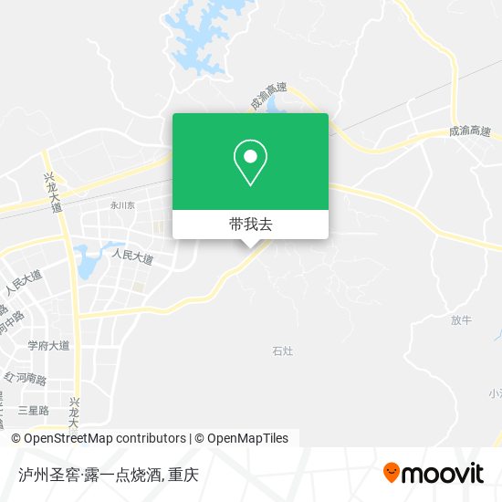 泸州圣窖·露一点烧酒地图