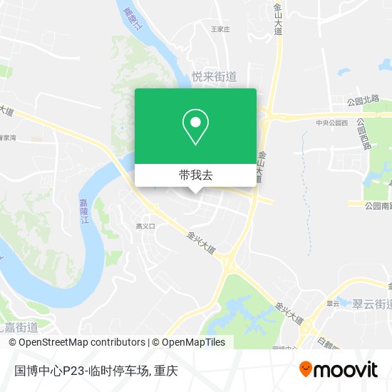 国博中心P23-临时停车场地图