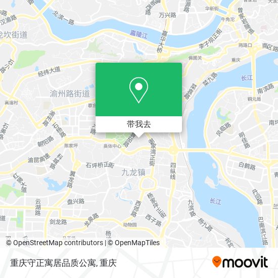 重庆守正寓居品质公寓地图