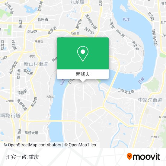 汇宾一路地图