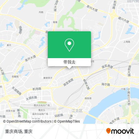 重庆商场地图