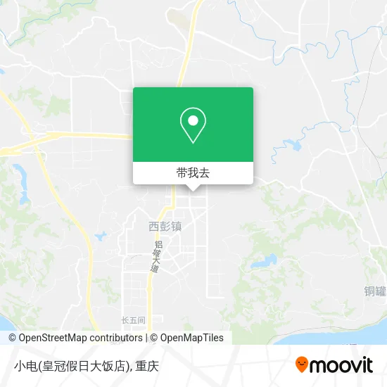 小电(皇冠假日大饭店)地图