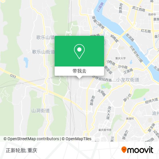 正新轮胎地图