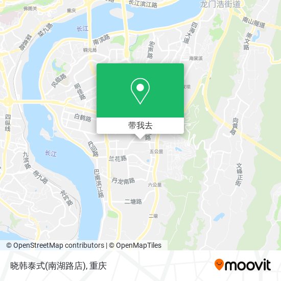 晓韩泰式(南湖路店)地图