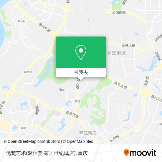 优梵艺术(聚信美·家居世纪城店)地图