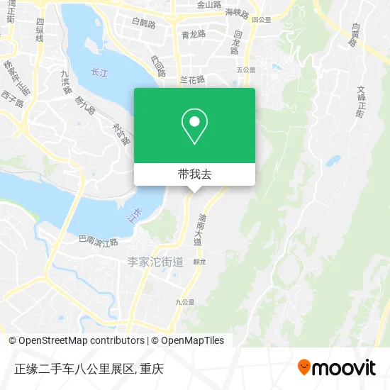 正缘二手车八公里展区地图