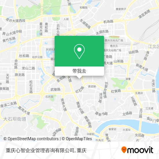 重庆心智企业管理咨询有限公司地图