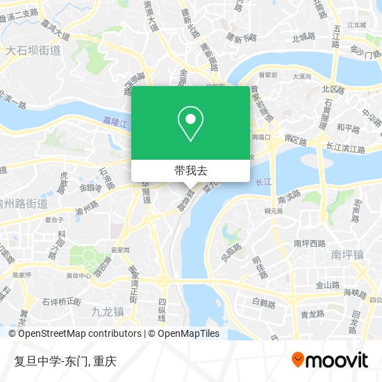 复旦中学-东门地图