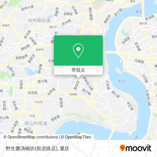 野生菌汤锅坊(前进路店)地图
