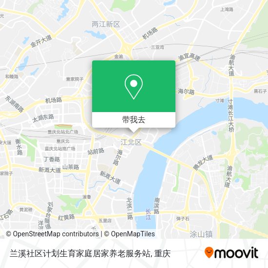 兰溪社区计划生育家庭居家养老服务站地图