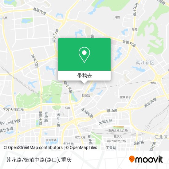 莲花路/镜泊中路(路口)地图
