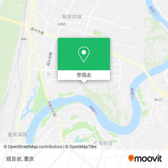 观音岩地图
