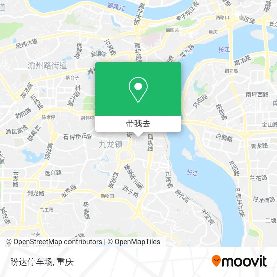 盼达停车场地图