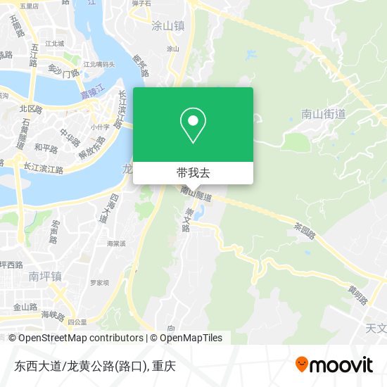 东西大道/龙黄公路(路口)地图