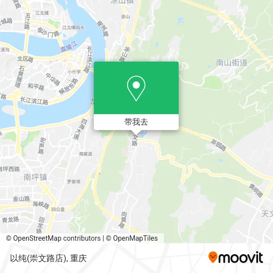 以纯(崇文路店)地图