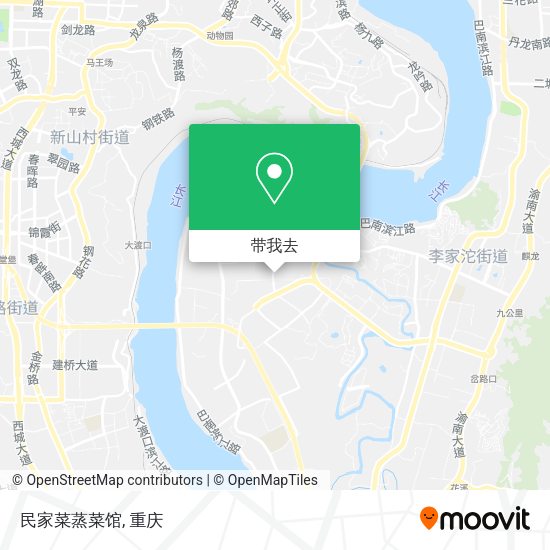 民家菜蒸菜馆地图