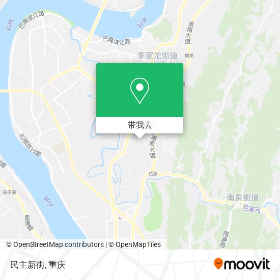民主新街地图