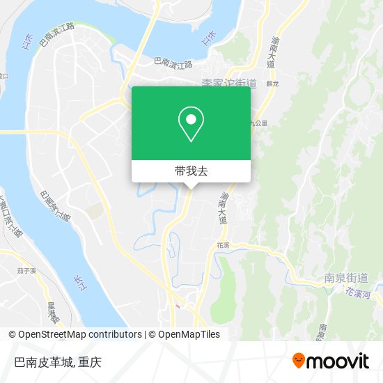 巴南皮革城地图