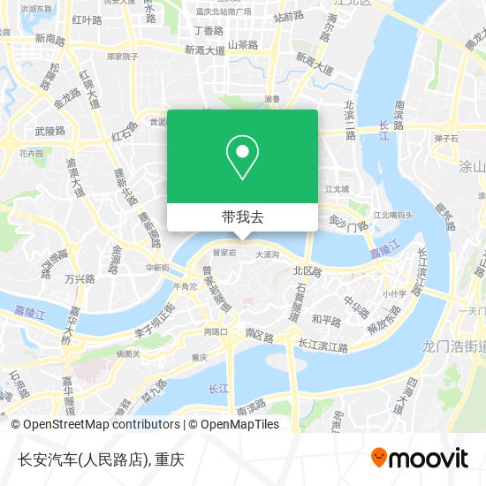 长安汽车(人民路店)地图
