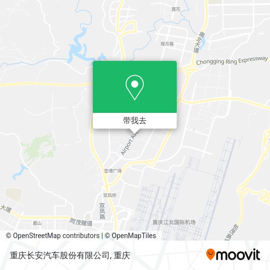 重庆长安汽车股份有限公司地图