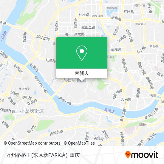 万州格格王(东原新PARK店)地图