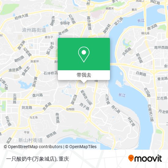一只酸奶牛(万象城店)地图