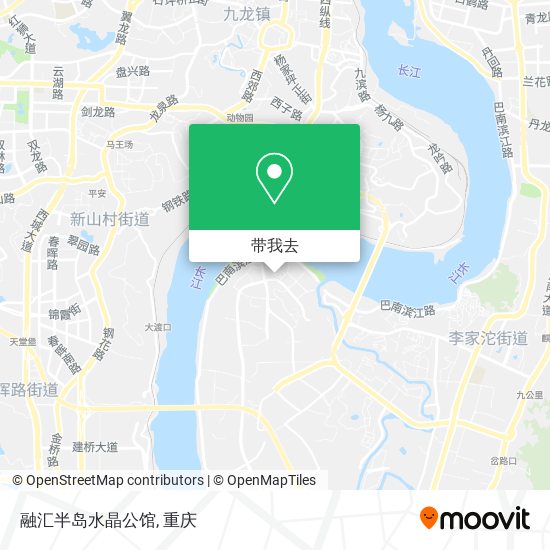 融汇半岛水晶公馆地图