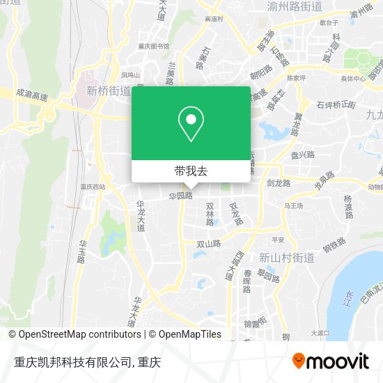 重庆凯邦科技有限公司地图