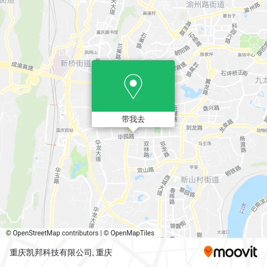 重庆凯邦科技有限公司地图