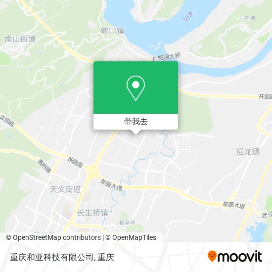 重庆和亚科技有限公司地图